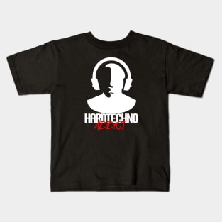 Hardtechno Addict - White Kids T-Shirt